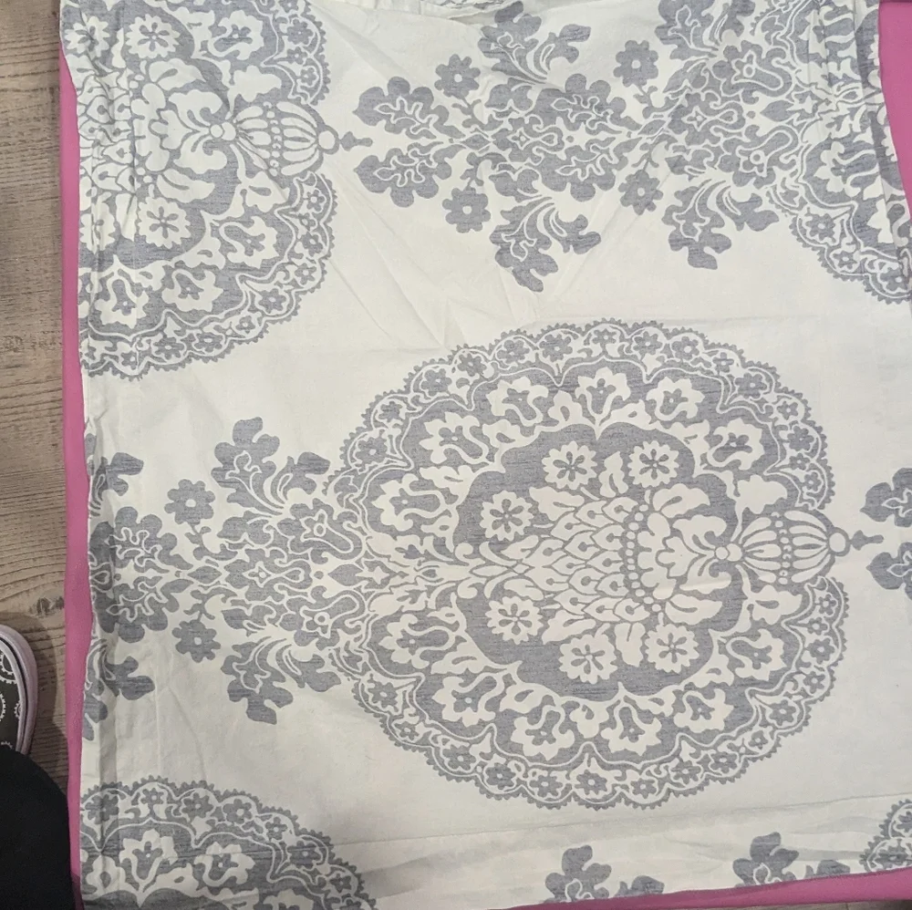 Pottery Barn 2 STANDARD Pillow Shams Lucianna Medallion